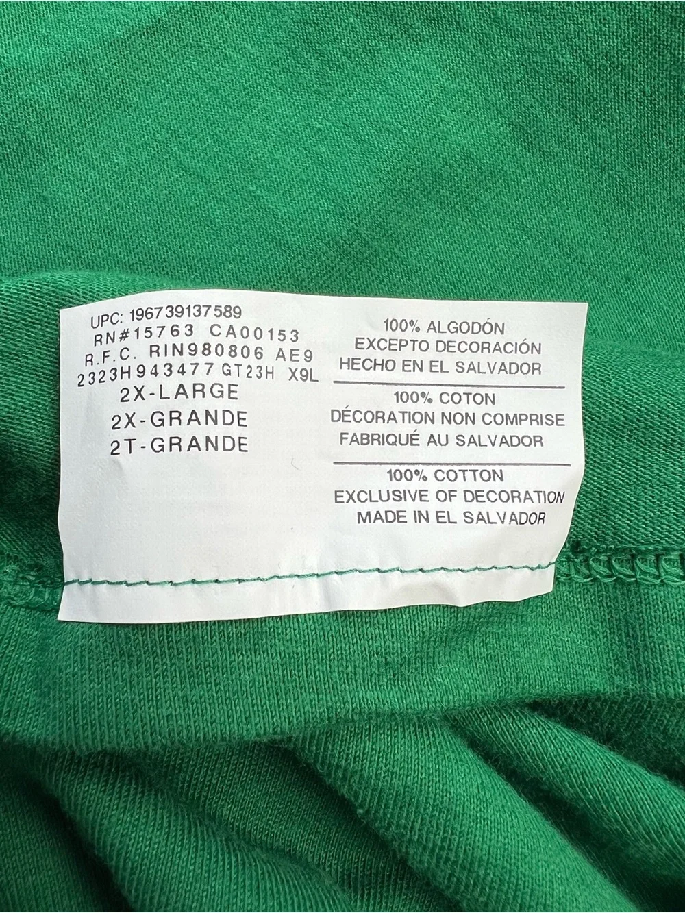 Champion Men’s Join the Club Green Logo T-Shirt Graphic Tee NEW Size 2XL - Picture 6 of 9